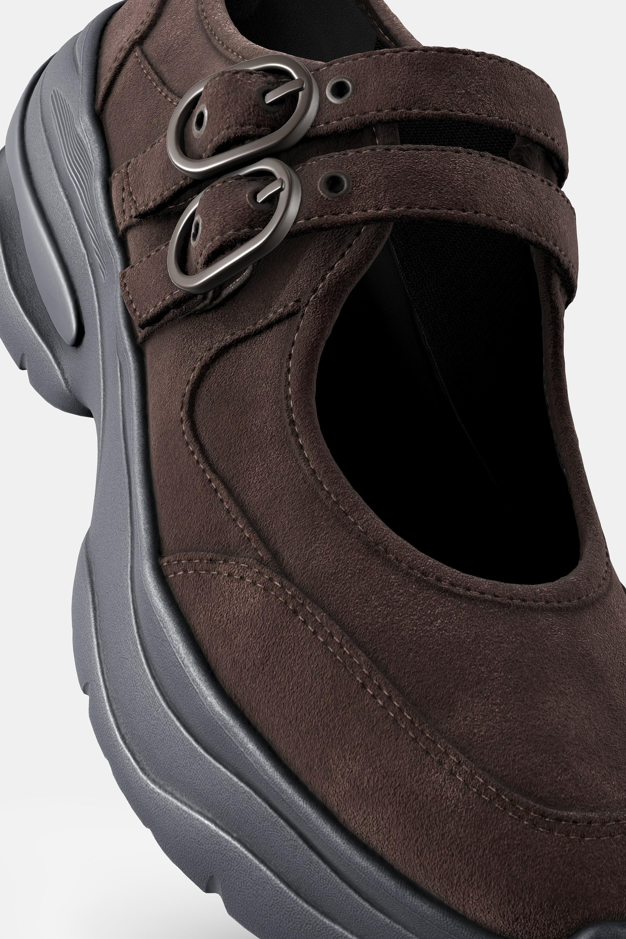 プラットフォーム スポーツ バレリーナシューズ - ブラウン | ZARA