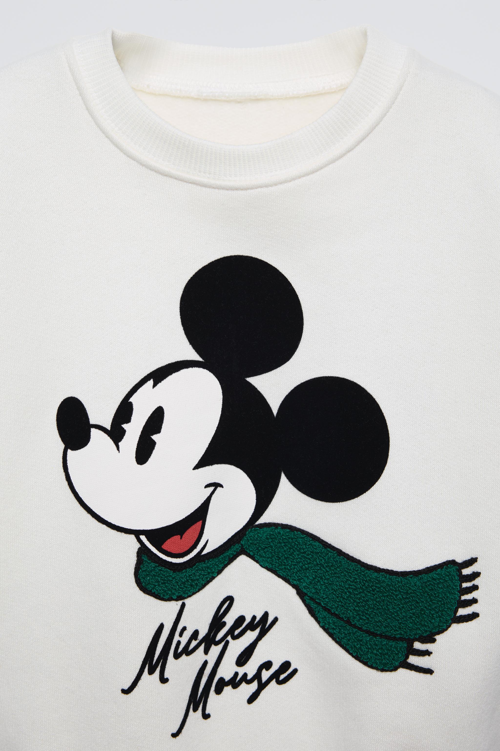 Zara Disney Mickey and online Friends Baseball Sweater Set 4-5y