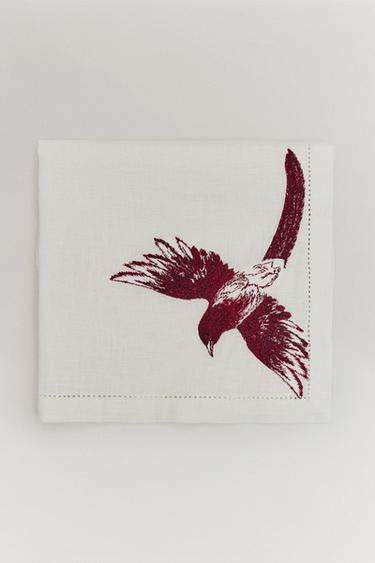 THE SATURNALIA NAPKINS - Red by Zara