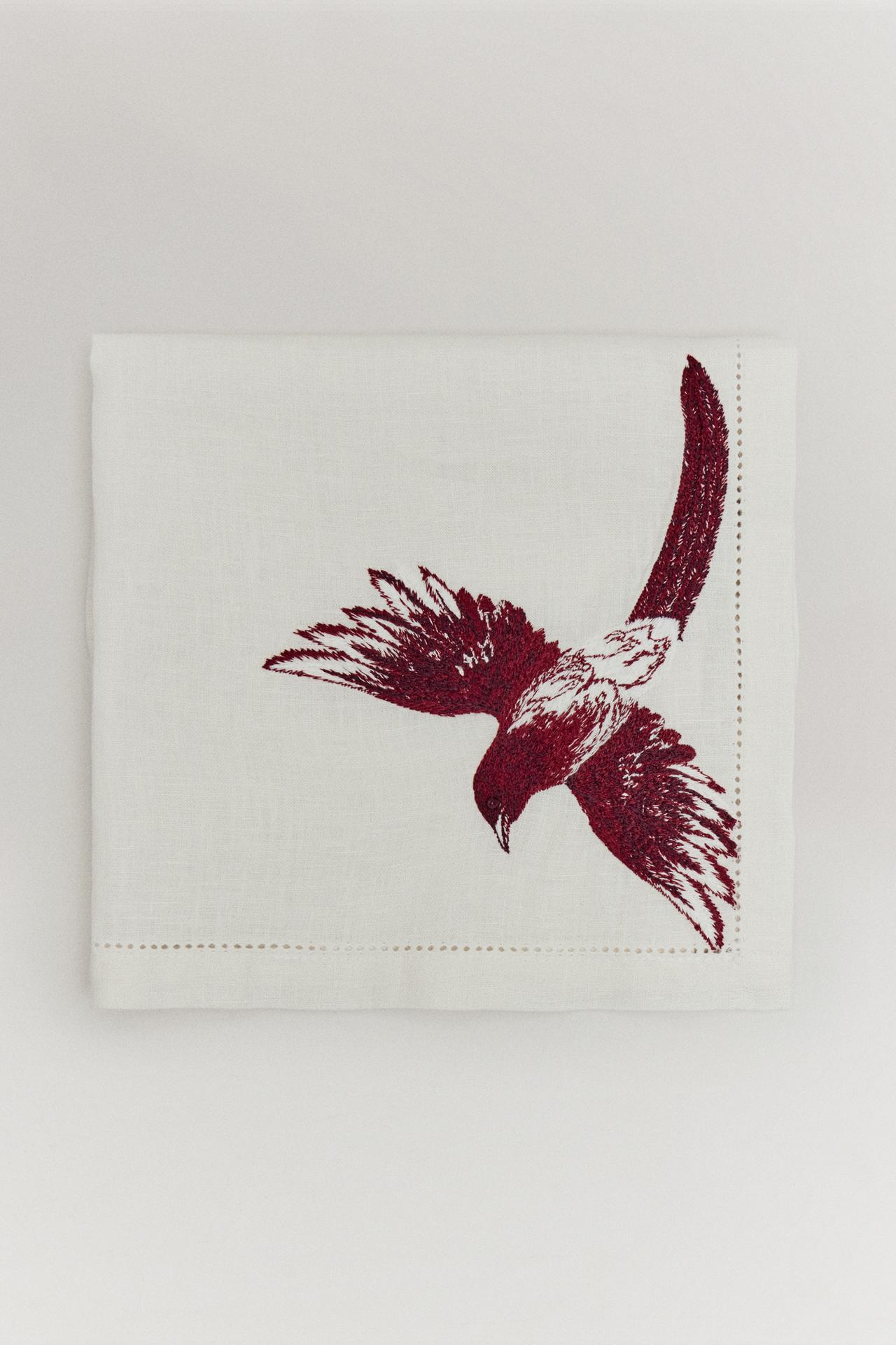 THE SATURNALIA NAPKINS — Red