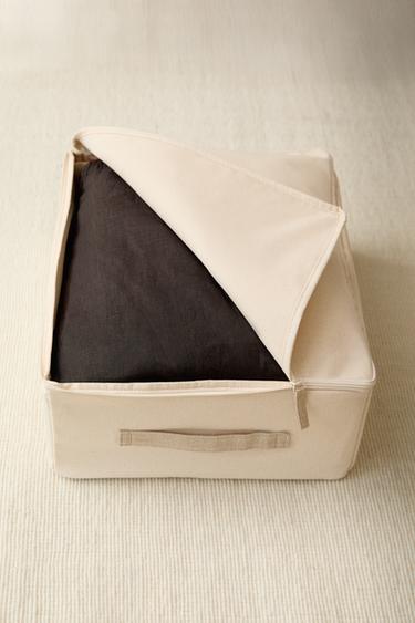 SMALL WARDROBE ORGANISER BOX - Ecru by Zara - Image 6