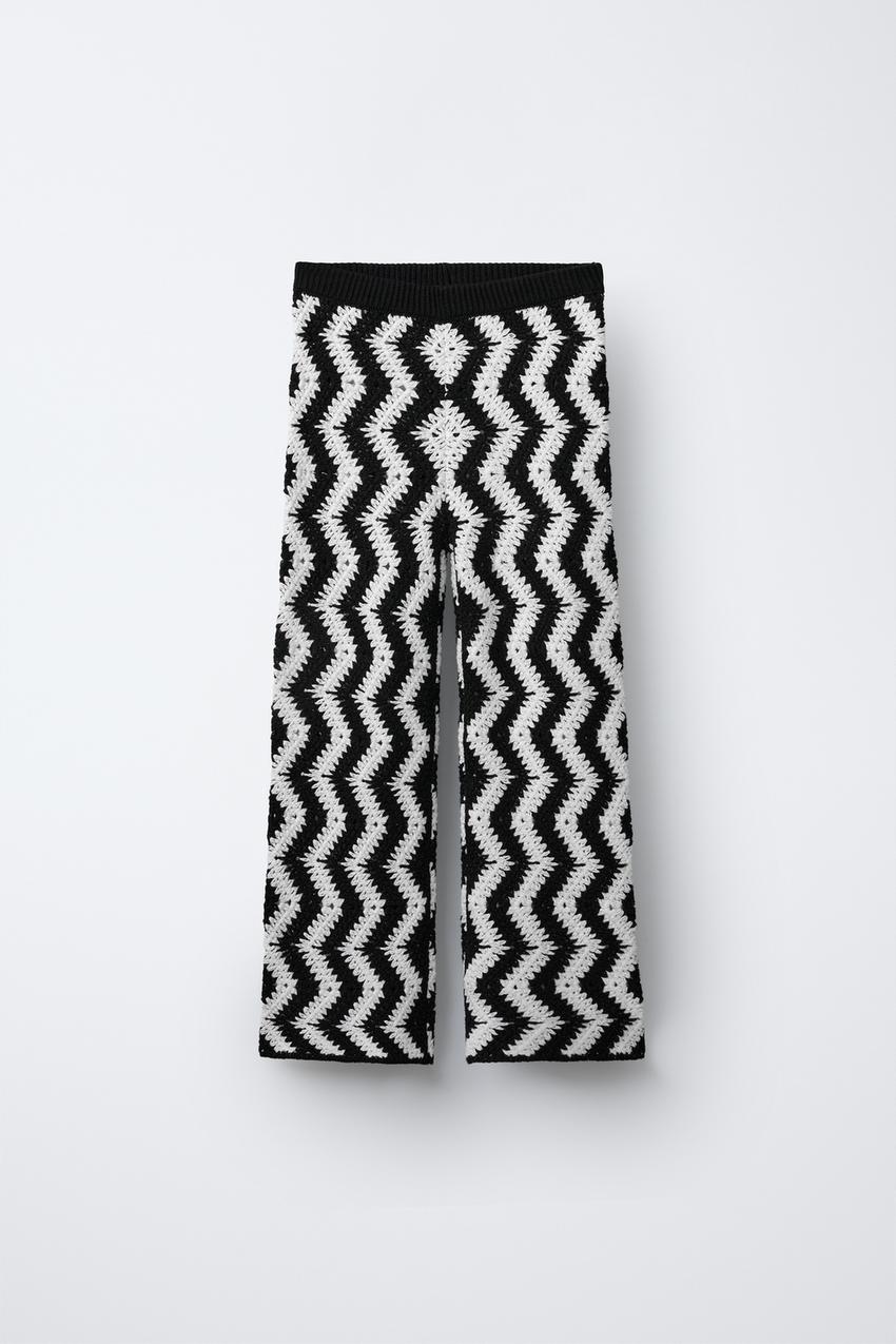 CROCHET KNIT PANTS