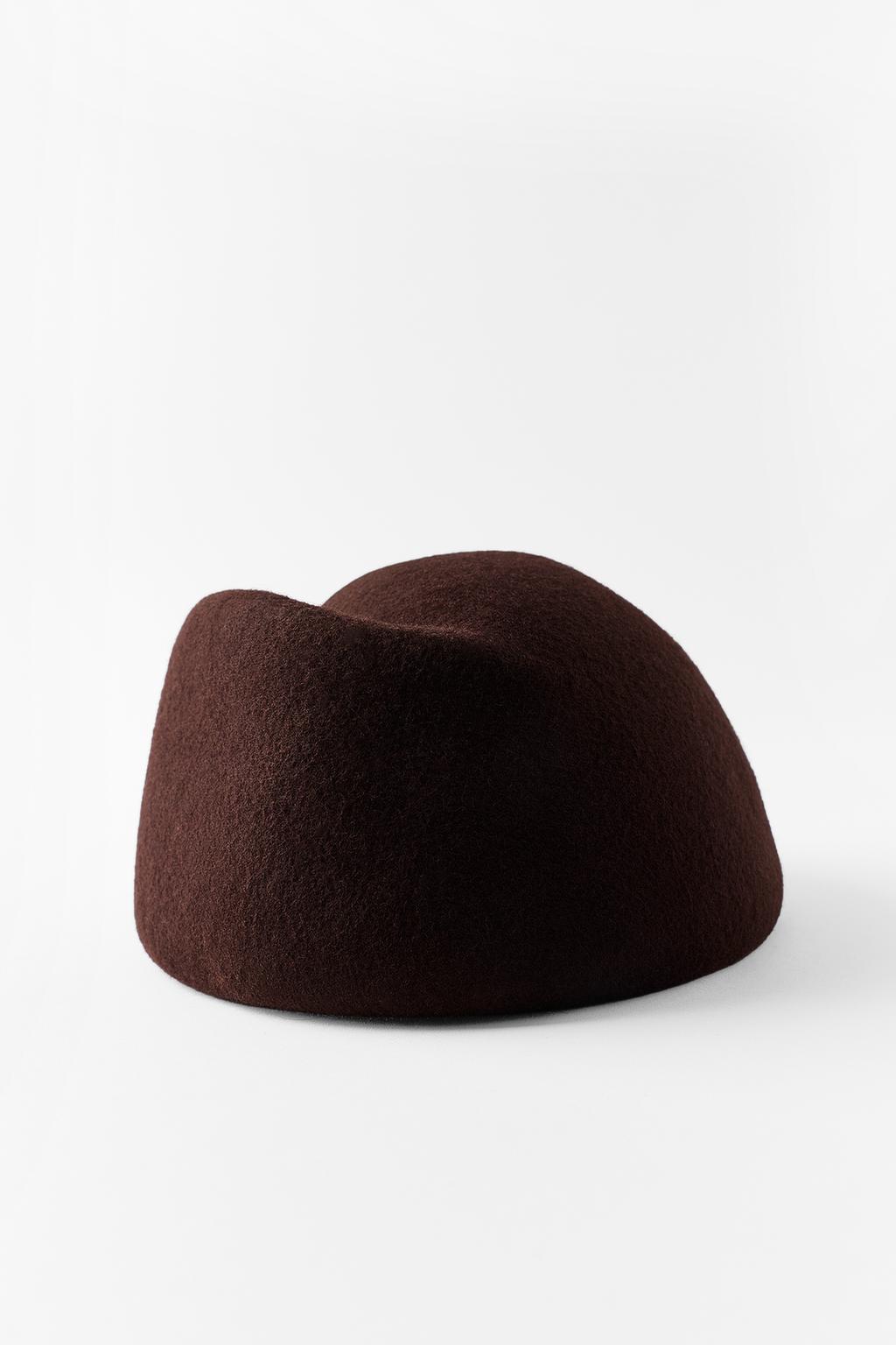 100% WOOL PLAIN PILLBOX HAT