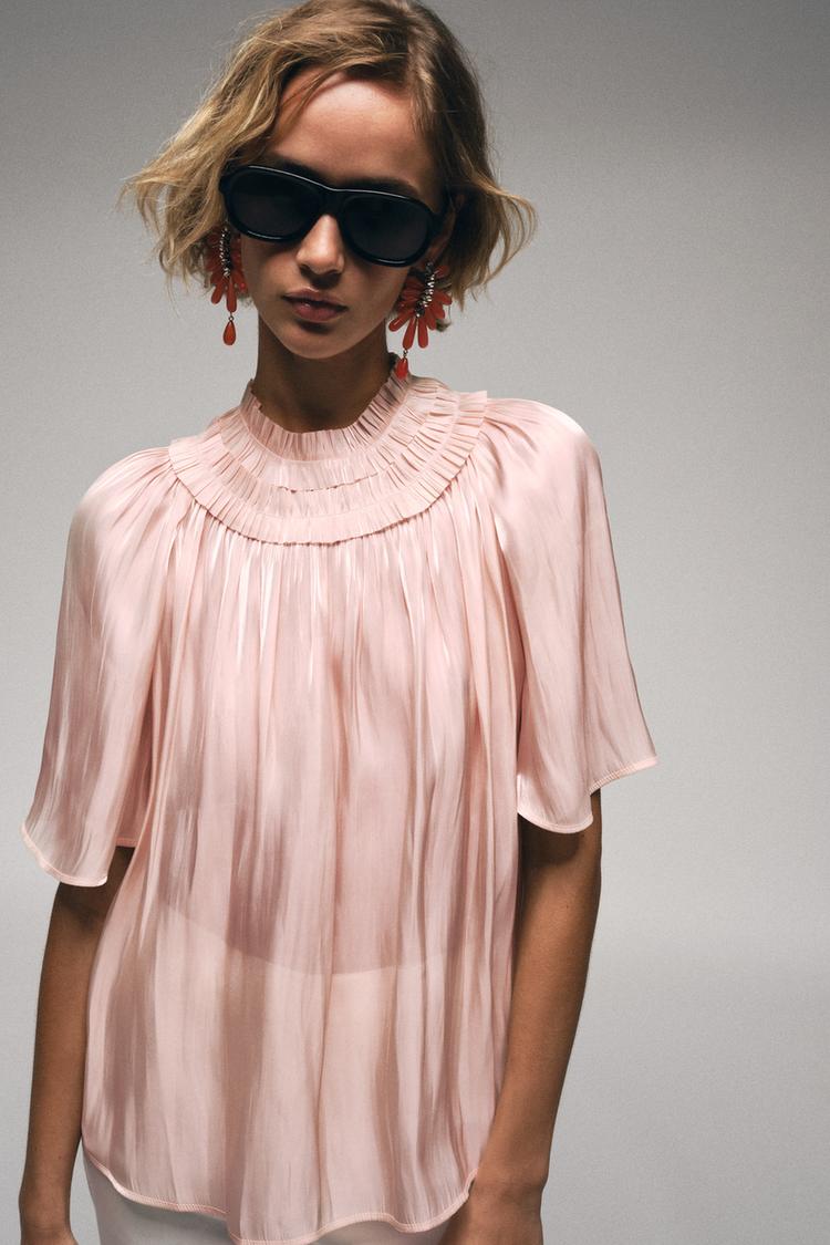 Blusa con efecto brillo 2