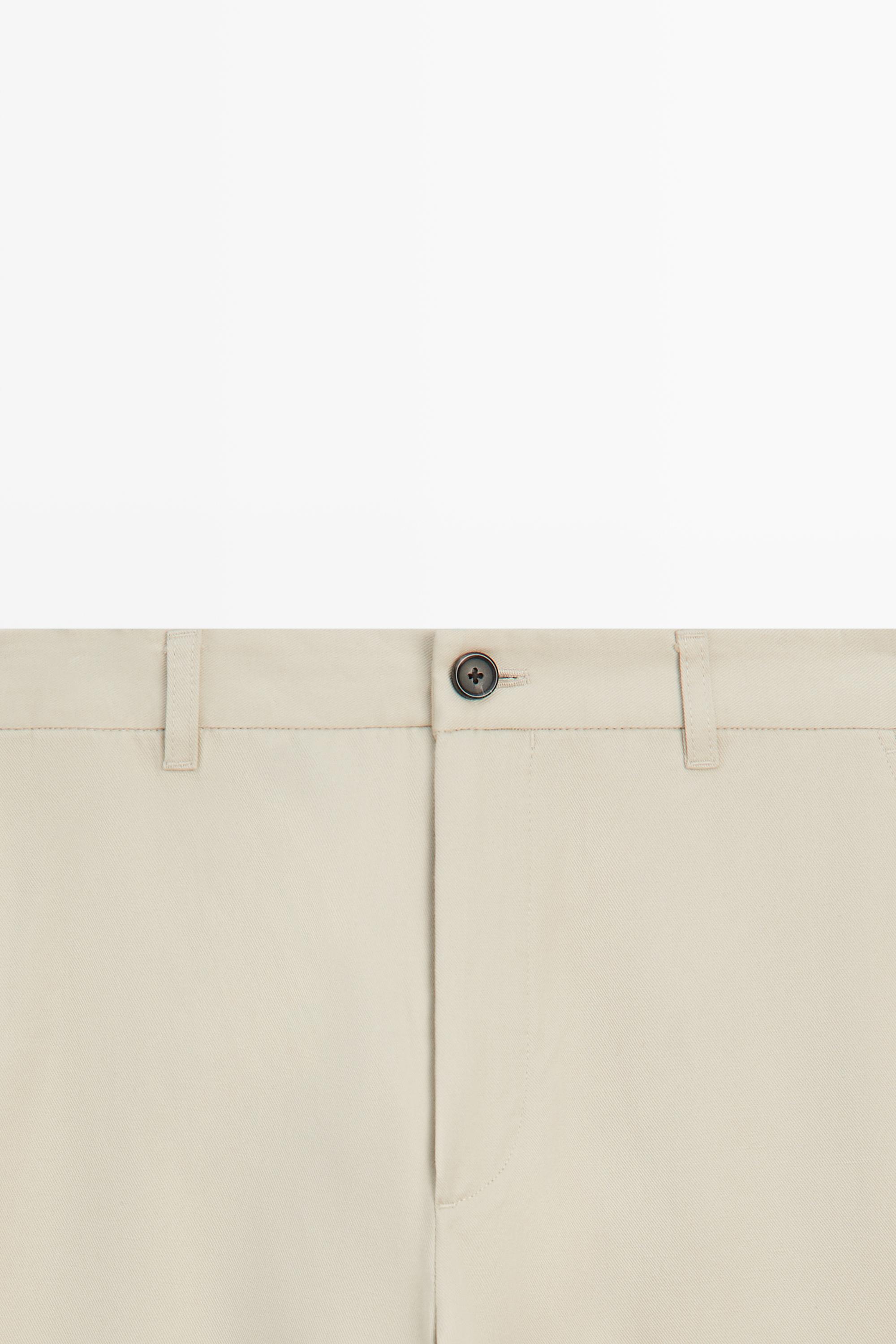 Cotton blend jogger fit pants