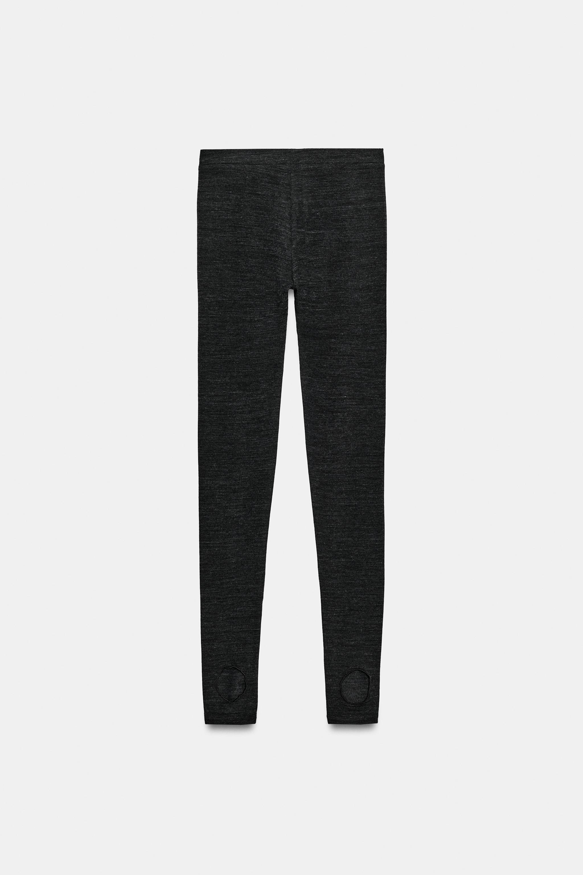 Женские леггинсы Zara STIRRUP LEGGINGS — фото 5