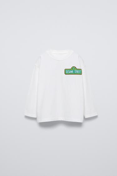 Zara SESAME STREET® SHIRT - Oyster-white