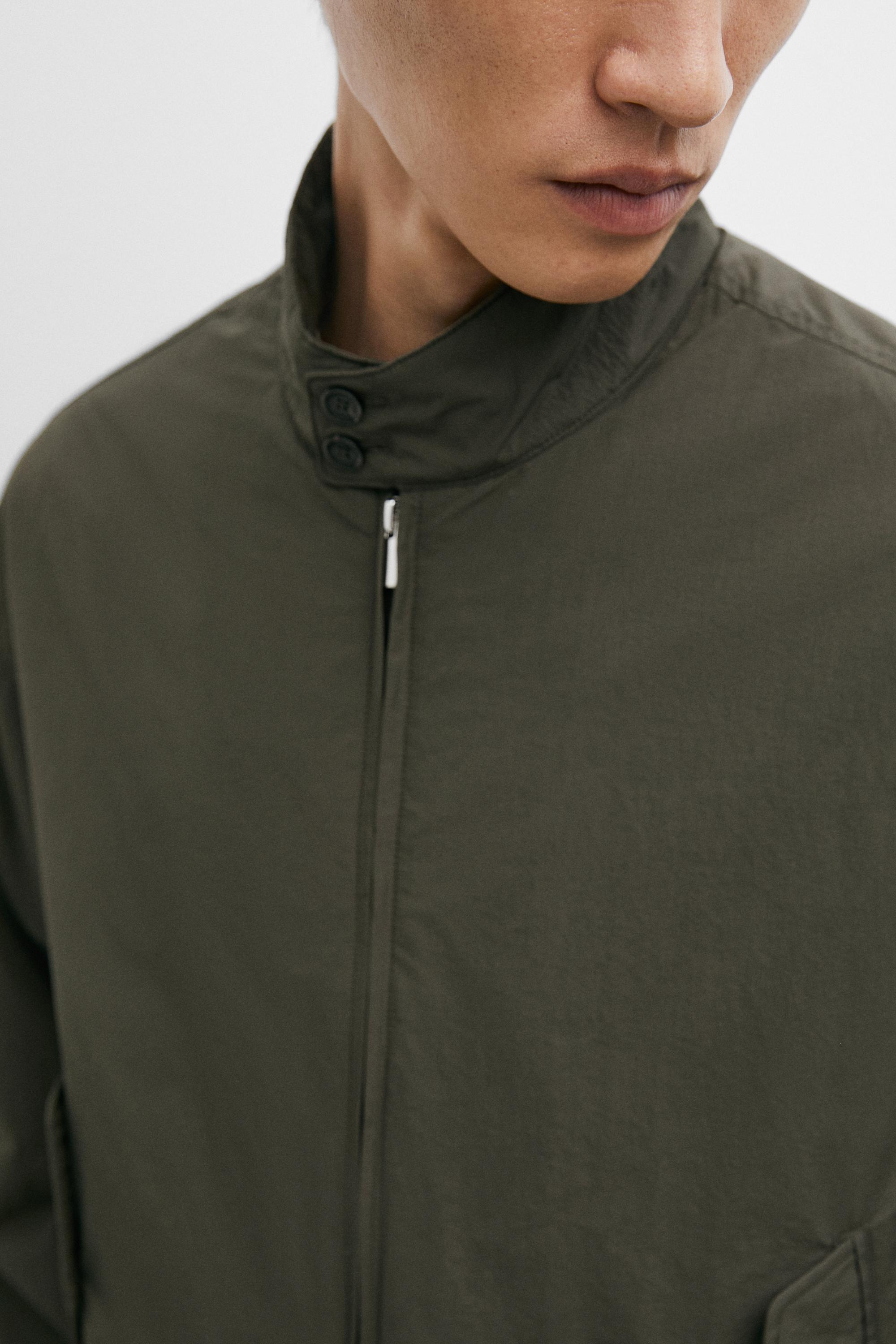 Technical boxy fit bomber jacket