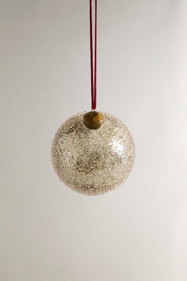 DÉCO SAPIN BOULE PAILLETTES NOËL - Or de Zara - Image 1