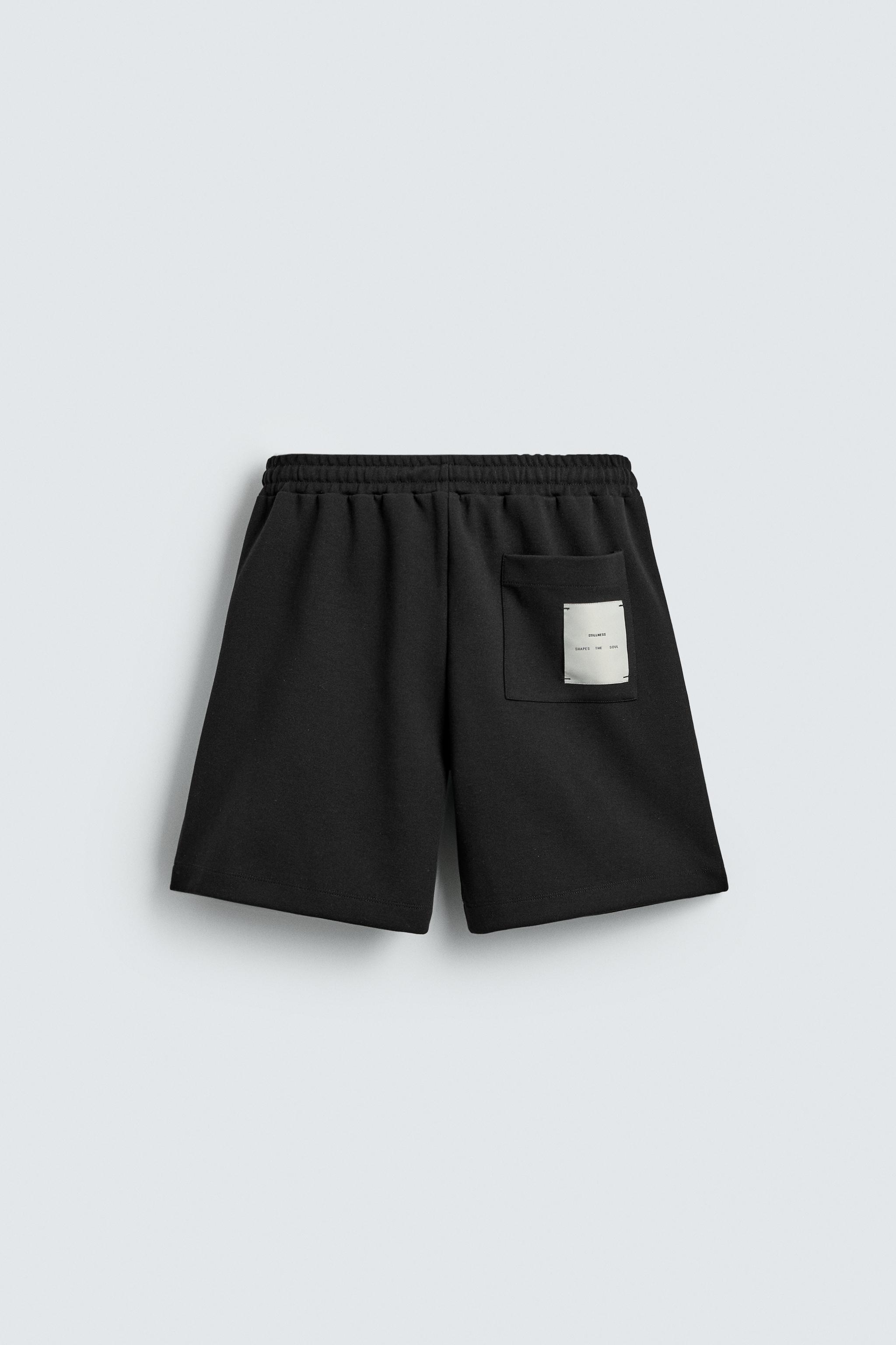 LABEL JOGGER SHORTS