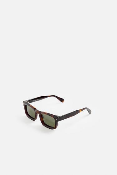 RECTANGULAR SUNGLASSES - Tortoiseshell by Zara - Image 3