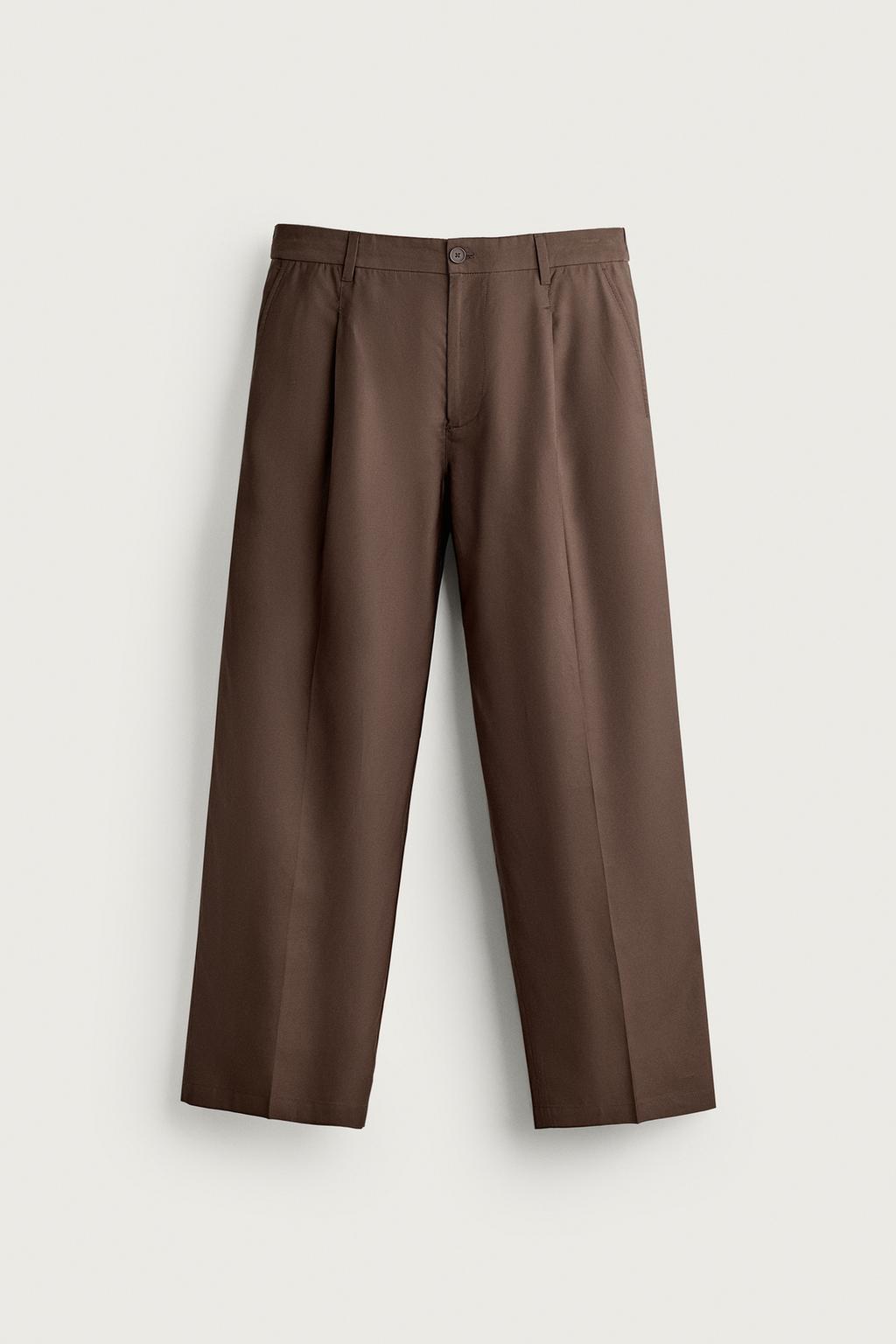 FLOWING PLEATED TROUSERS