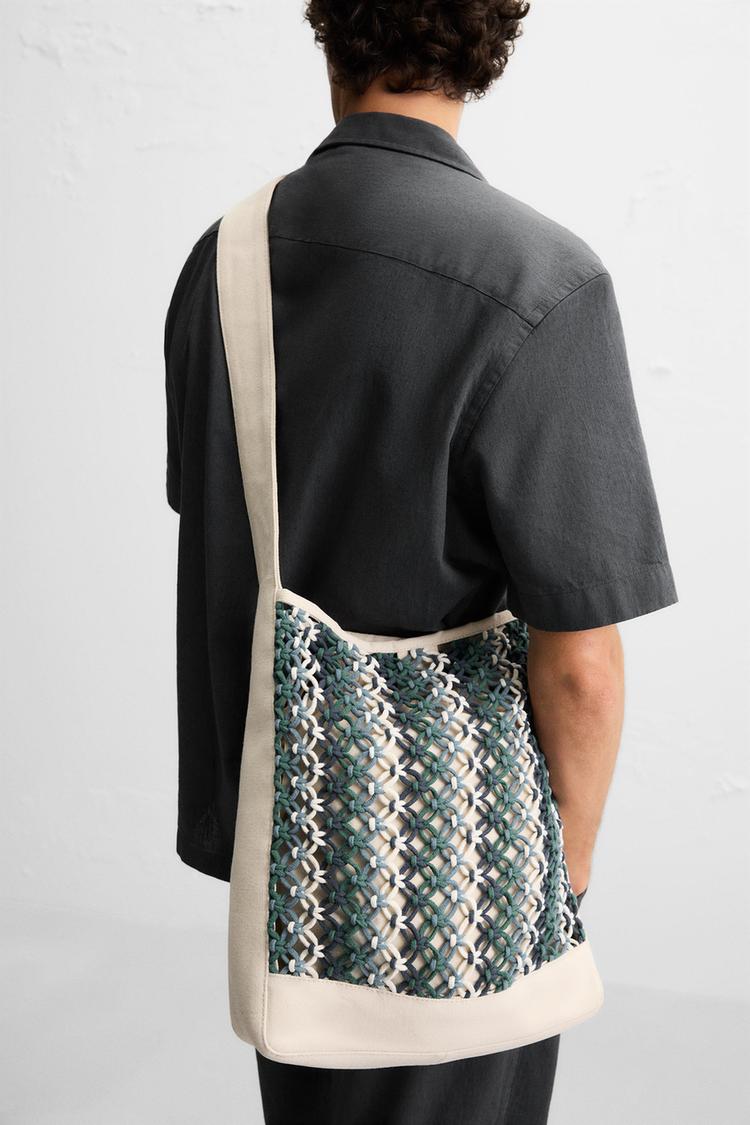 MACRAMÉ SHOULDER BAG