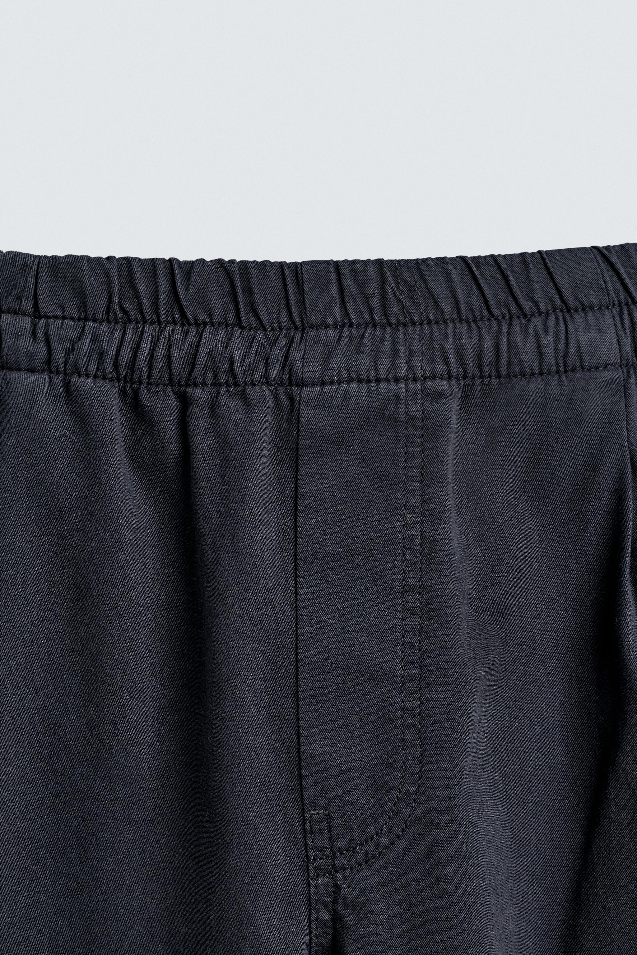 RELAXED FIT COTTON PANTS