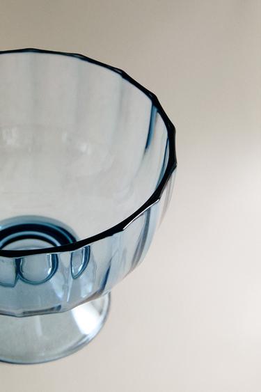 COLOURED ACRYLIC ICE CREAM CUP - Blue by Zara - Image 2