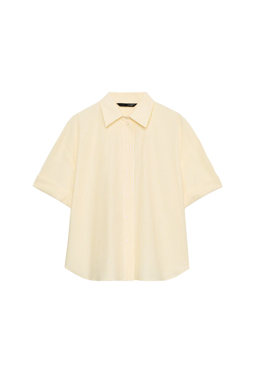 OVERSIZED STRIPED POPLIN SHIRT - image 3