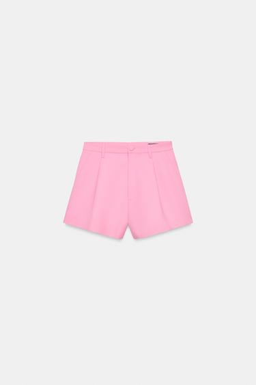 ZW COLLECTION DARTED SHORTS - Pink by Zara - Image 6