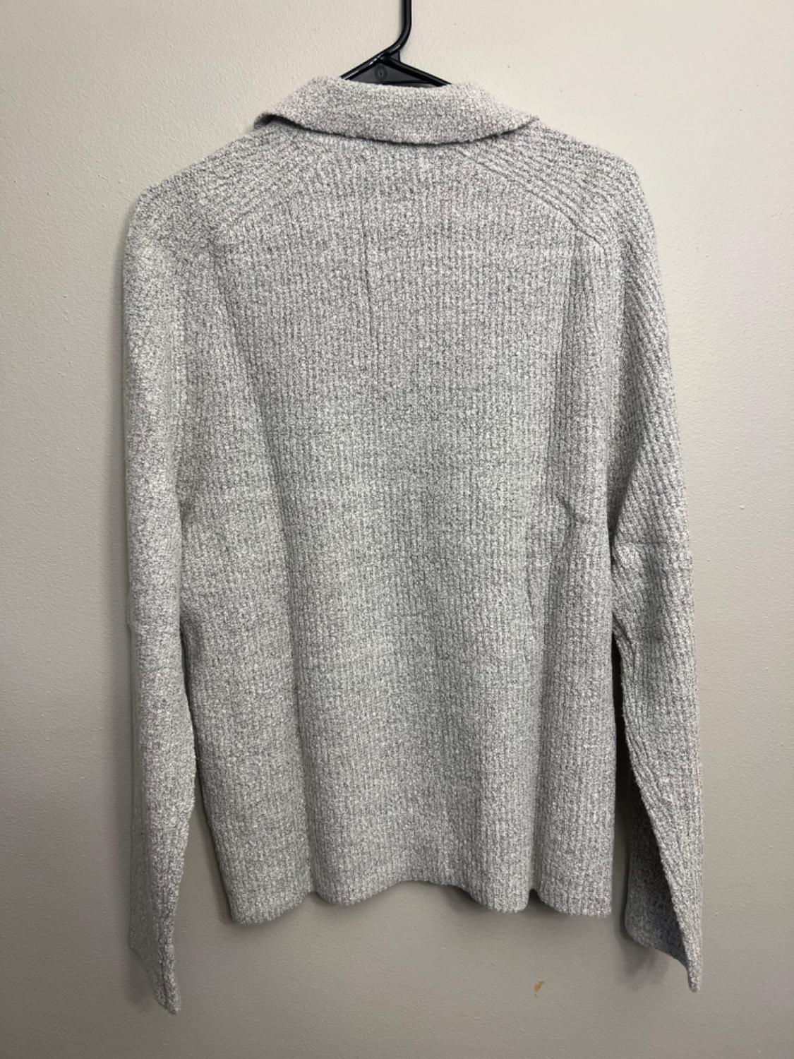 TEXTURED BOUCLÉ POLO SHIRT - Image 3
