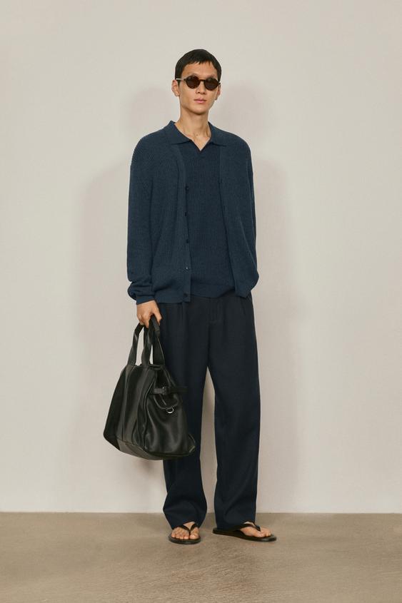 Knit V-neck cardigan - LIMITED EDITION from Zara - $180