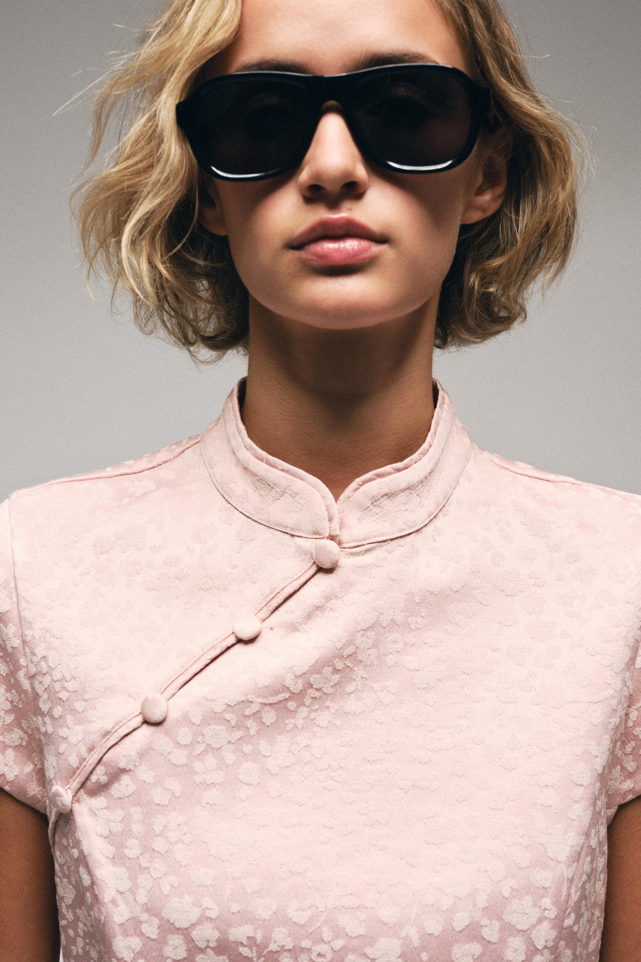 SHORT JACQUARD DRESS
