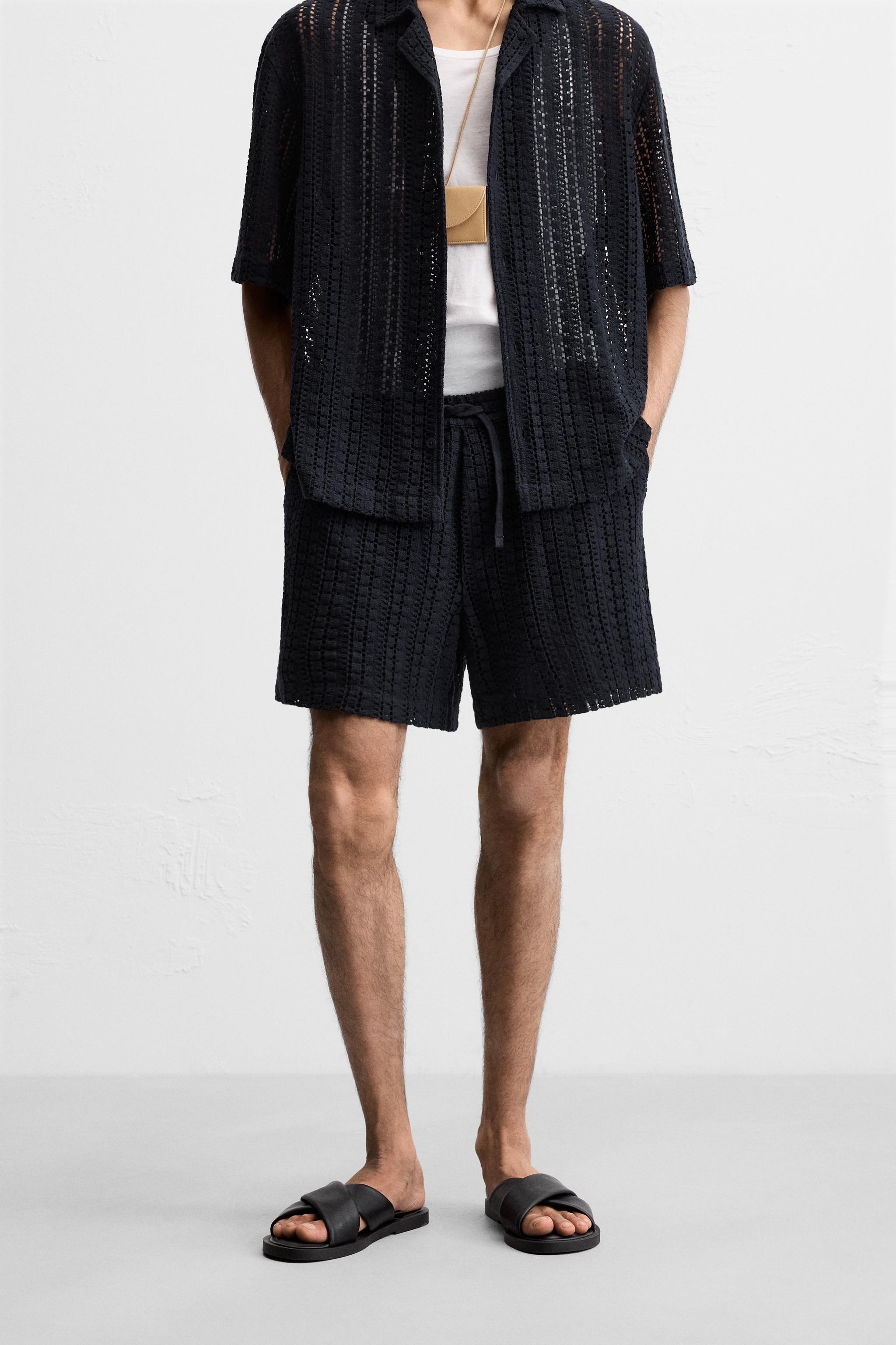ブルーショートパンツ – メンズ | 最新コレクション | ZARA 日本
