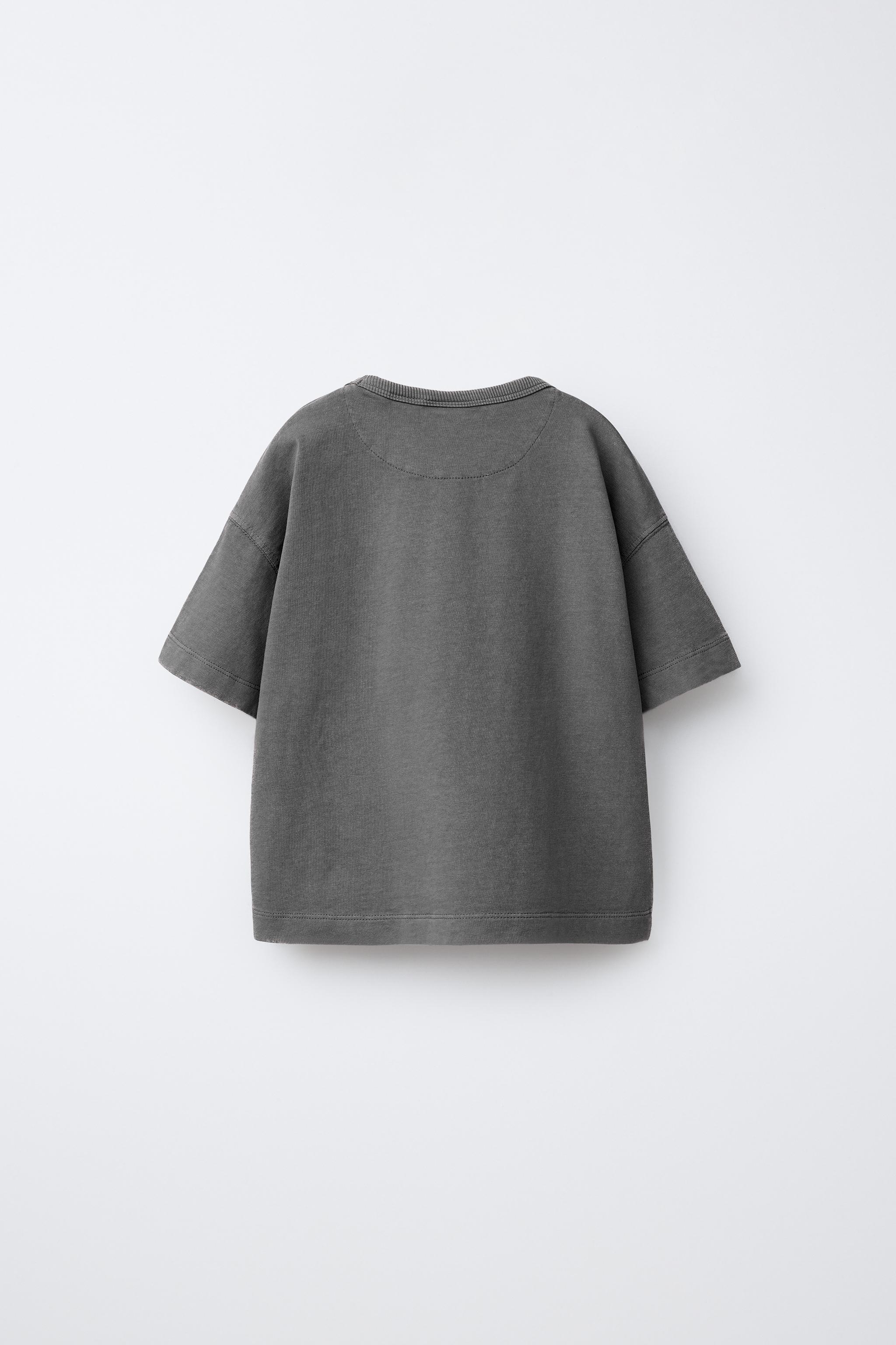 T-SHIRT UNI TEINT EN PIÈCE
