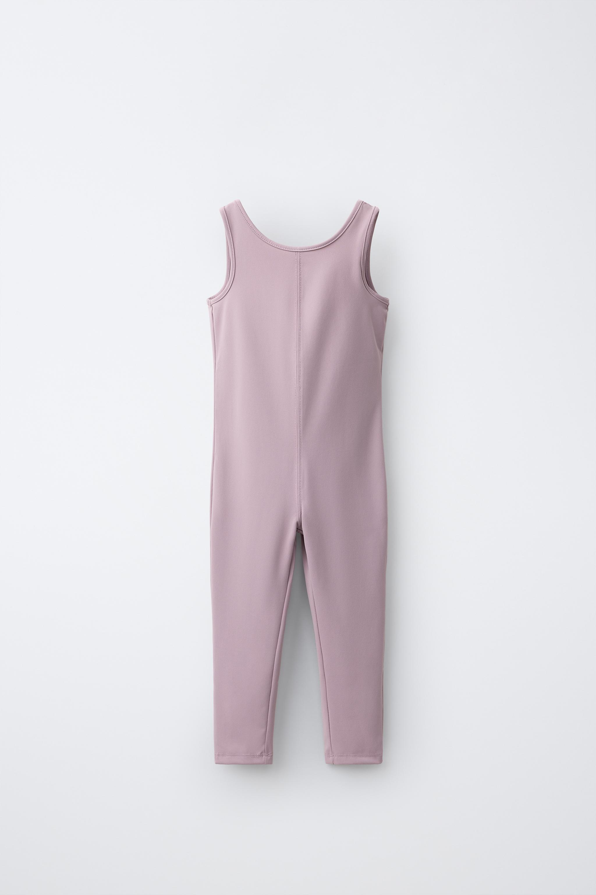 テクニカル バレエジャンプスーツ - ピンク/リラ | ZARA Japan / 日本