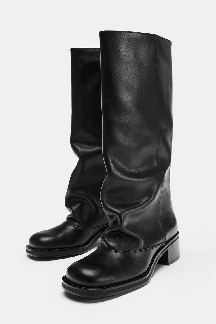 Botas moteras de cuero 3