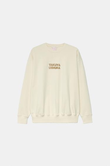 SAKURAスウェットシャツエクリュ0ZaraのSAKURAスウェットシャツ - エクリュ - 画像 0