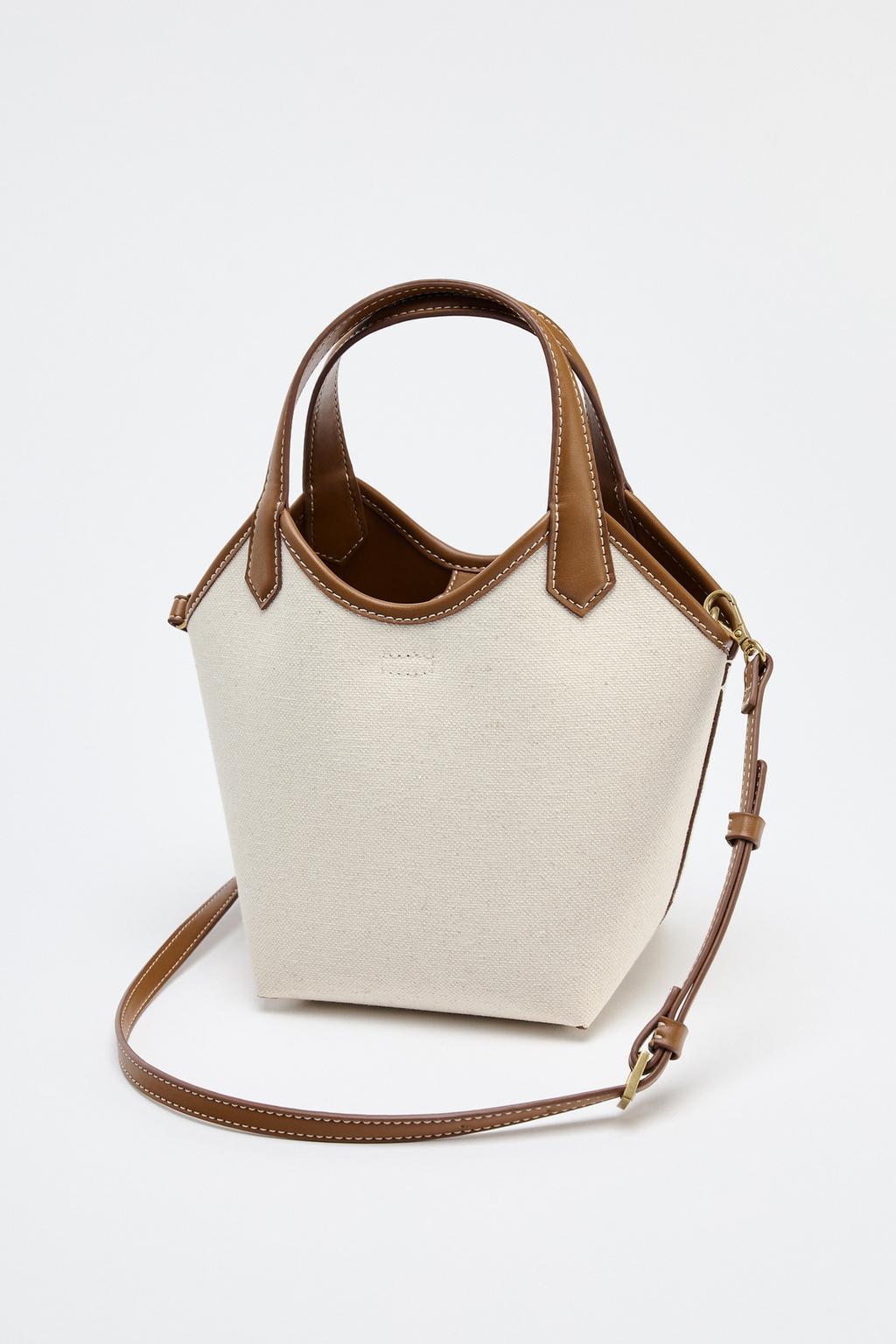 Thumbnail image for CONTRAST CANVAS MINI TOTE BAG
