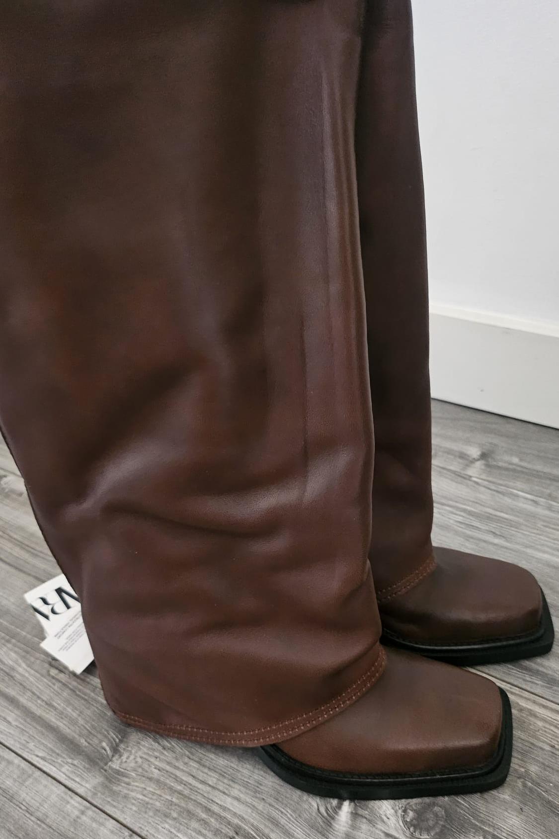 LEATHER GAITER BOOTS - Image 2