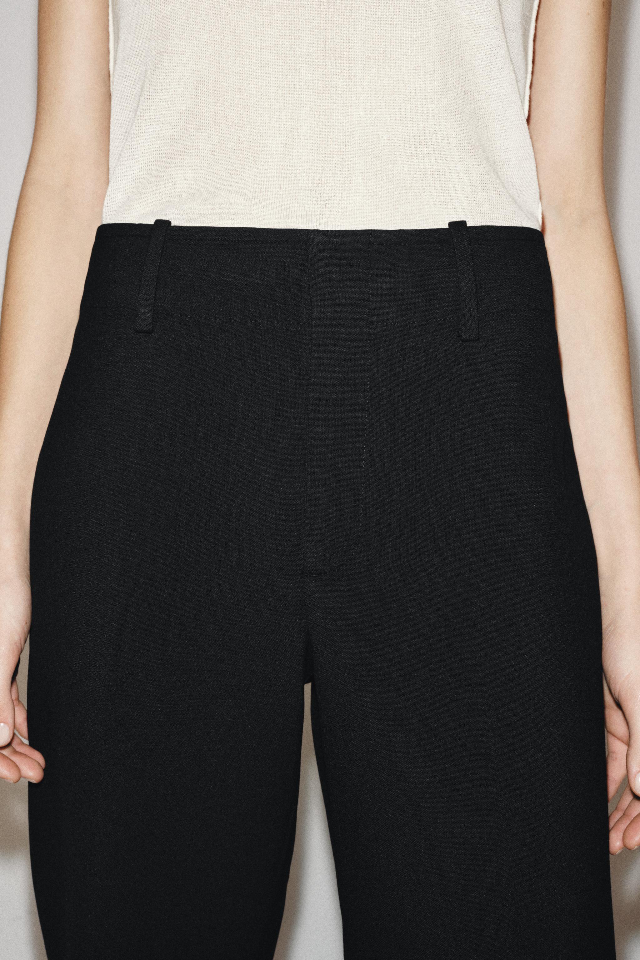 ZW COLLECTION PRESSED CREASE PANTS