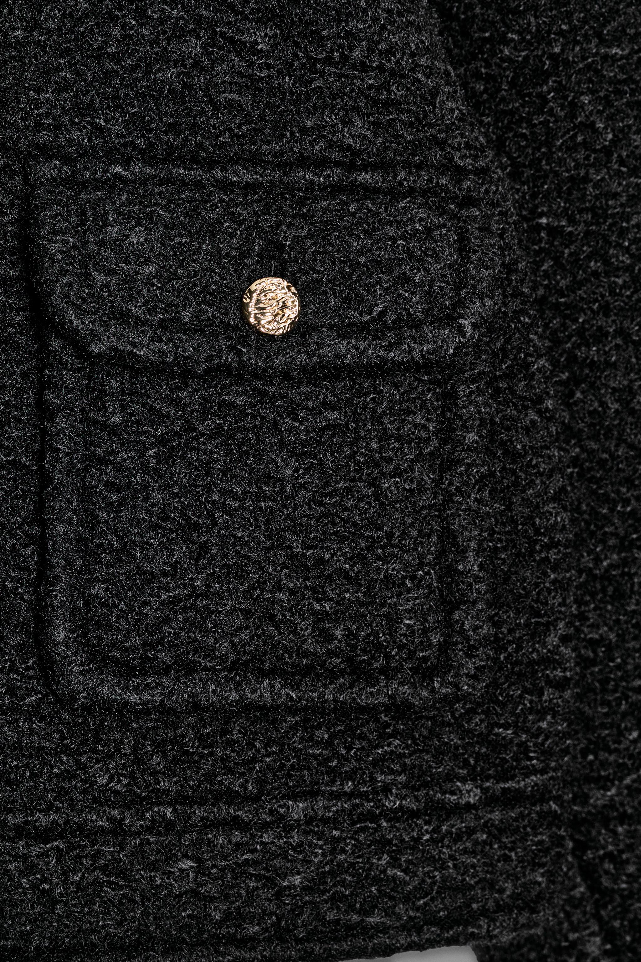 ブークレ ゴールドボタンジャケット - ネイビーブルー | ZARA Japan / 日本