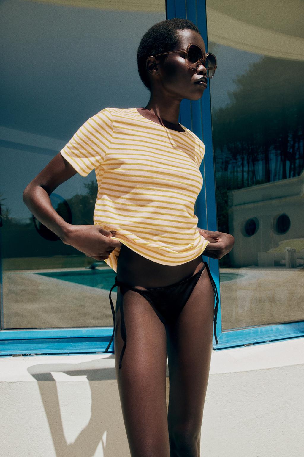 Short Sleeve Striped T-shirt