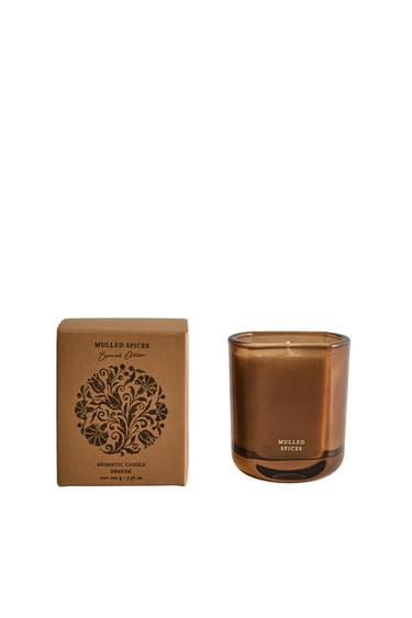 (220 G) ΑΡΩΜΑΤΙΚΟ ΚΕΡΙ MULLED SPICES - Κοκκινωπό του Zara