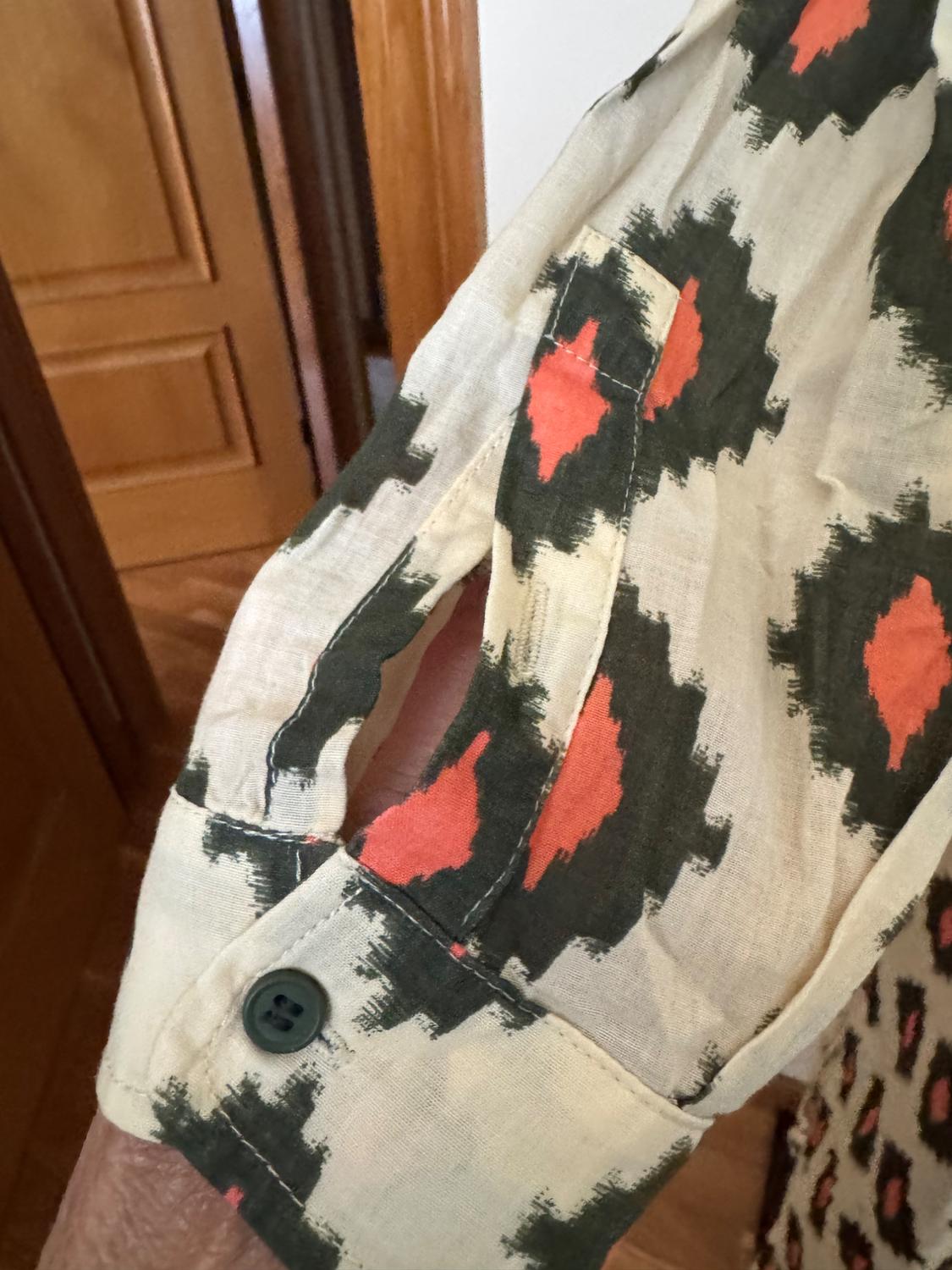 PRINTED MIDI DRESS - Image 5