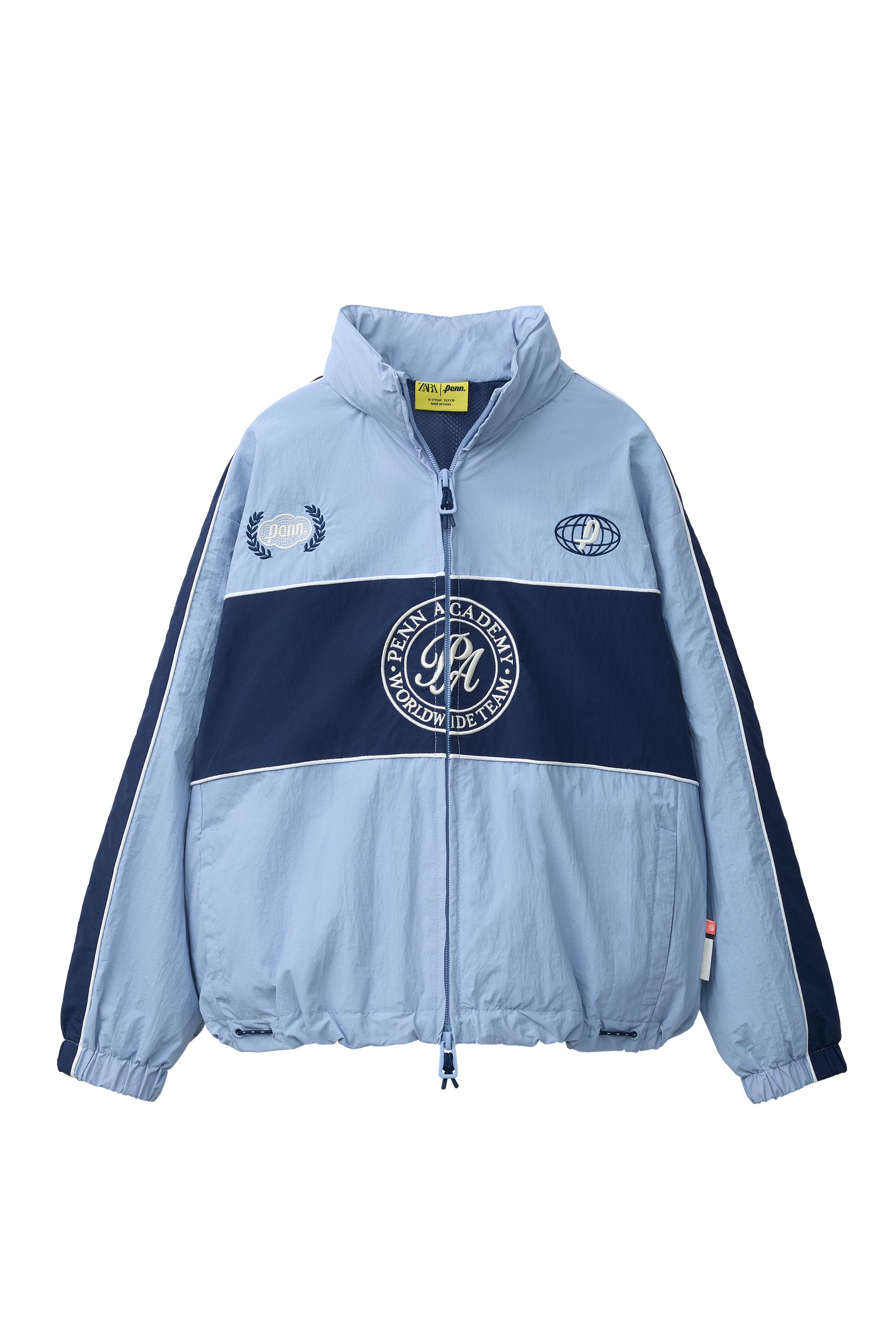 PENN © WATER REPELLENT LIGHTWEIGHT JACKET - Blue | ZARA United States