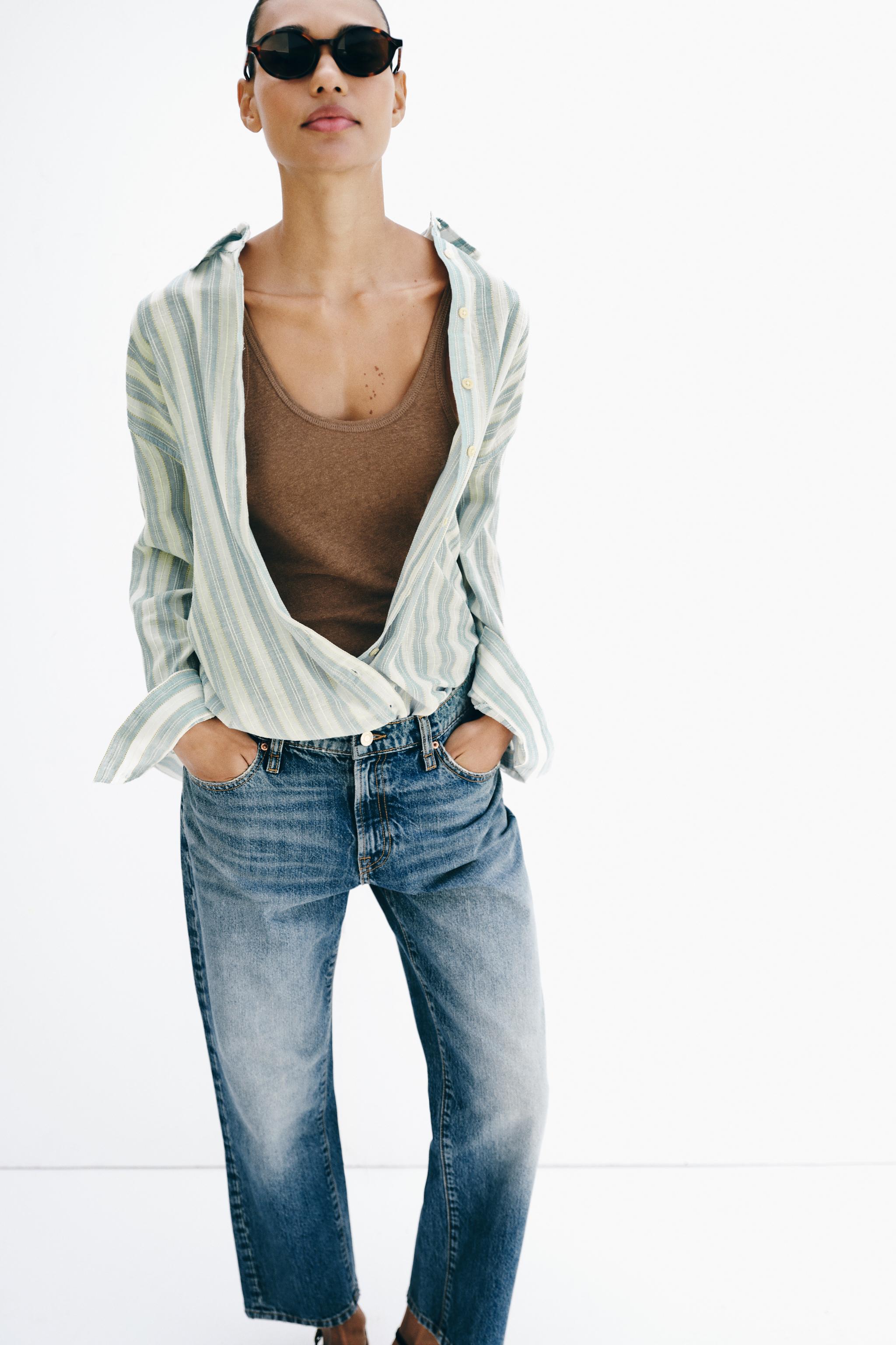Z1975 MID-RISE CROPPED JEANS