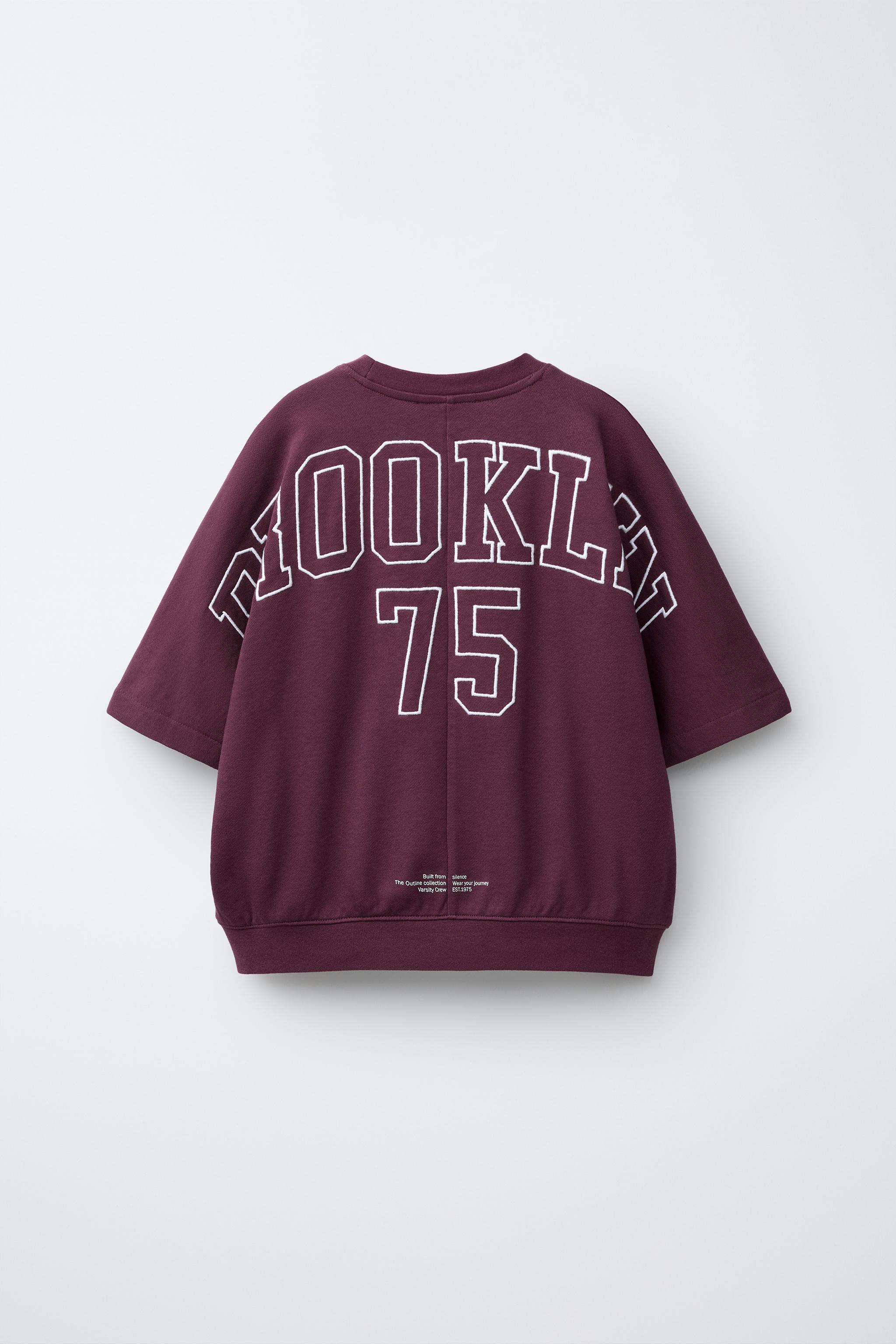 T-SHIRT EN MOLLETON JOGGING