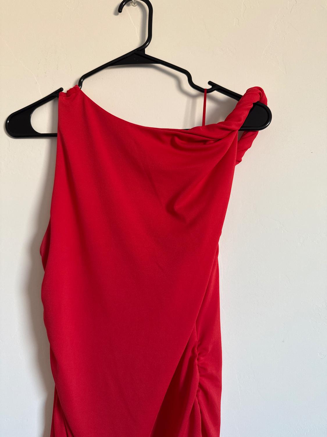 VESTIDO CORTO DRAPEADO - Image 2