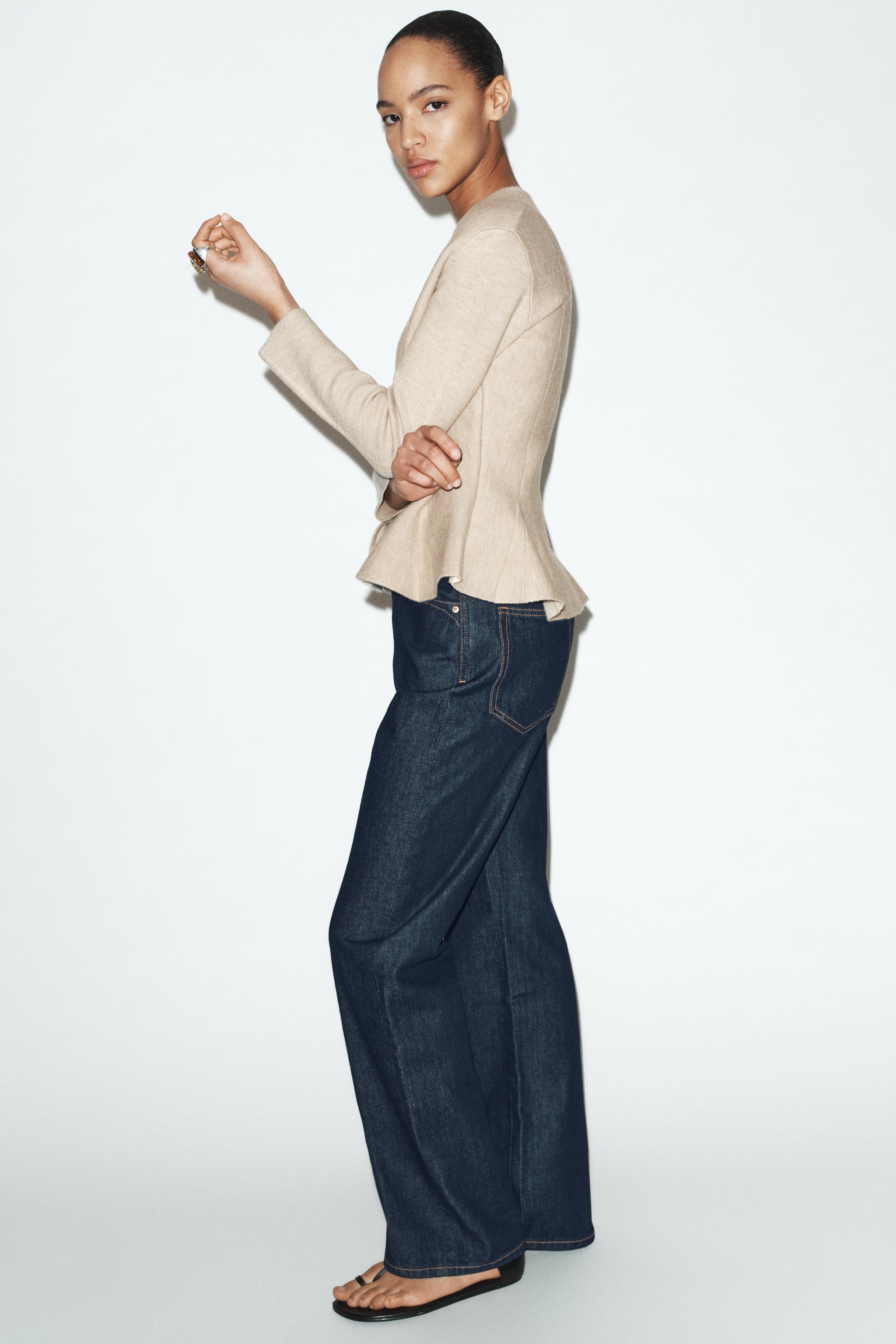 GILET EN MAILLE PEPLUM