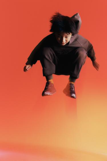 CALÇA JOGGER SPORTY - GRENÁ da Zara