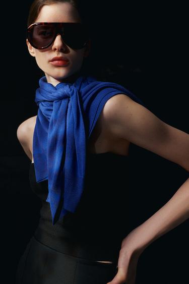 JERSEY BÁSICO PUNTO - Azul / Índigo de Zara