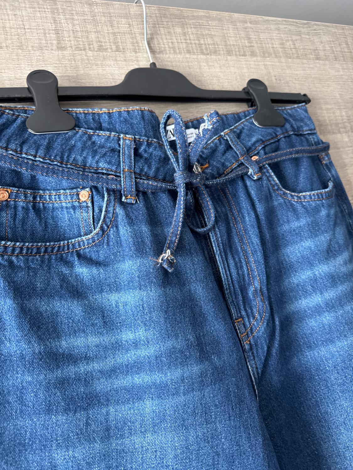 JEANS Z1975 WIDE LEG HIGH-WAIST BELT - Image 7