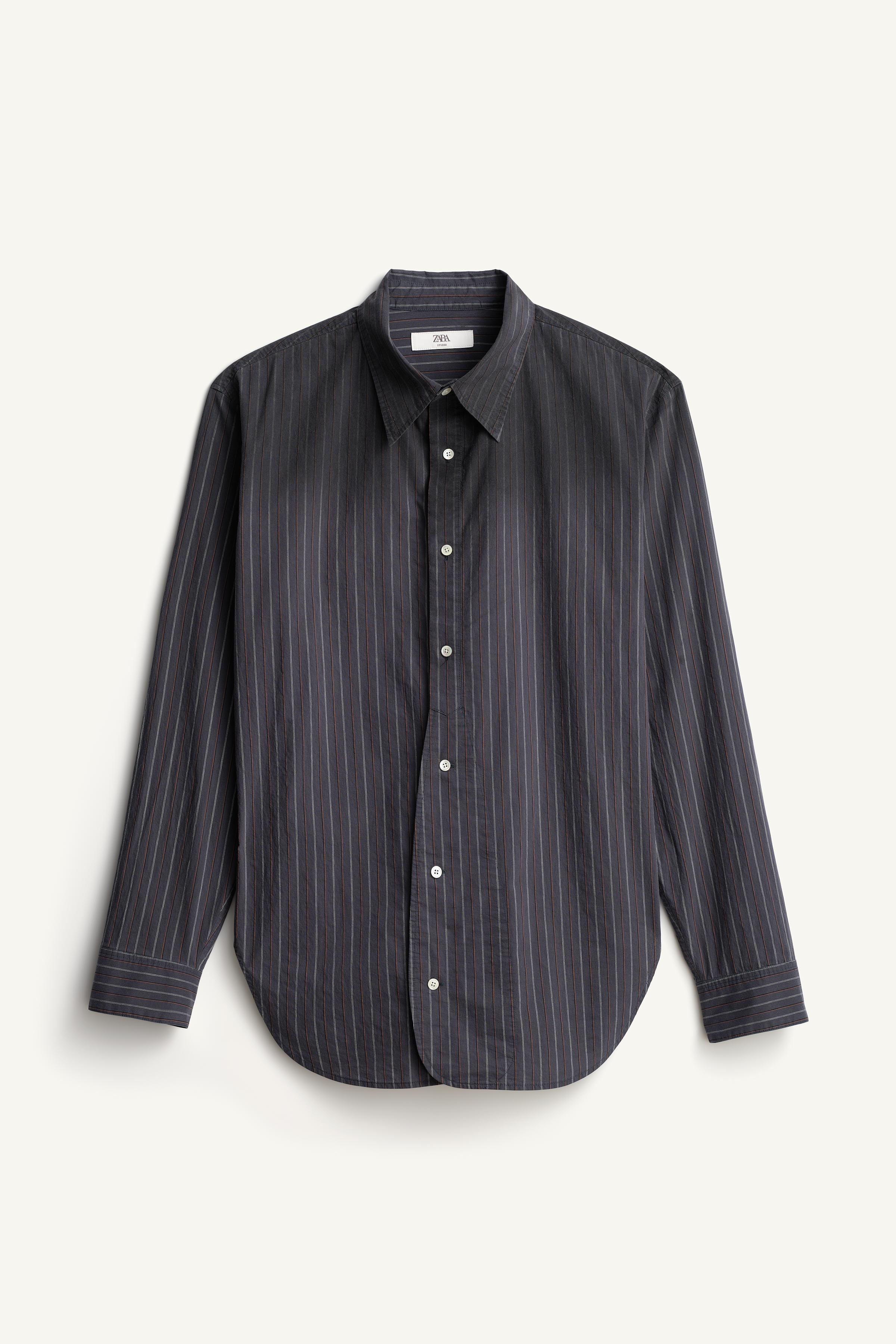 CHEMISE COUPE DÉCONTRACTÉE À RAYURES