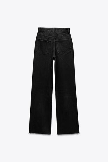 JEAN TRF WIDE LEG TAILLE HAUTE LONGUEUR COMPLÈTE - Noir de Zara - Image 5