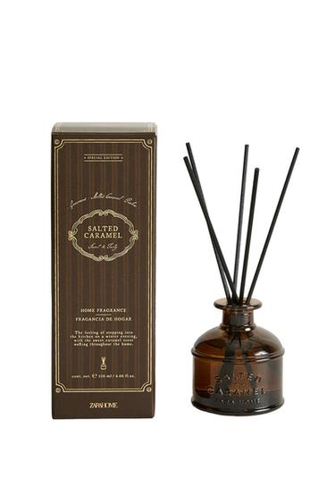(120 ML) SALTED CARAMEL REED DIFFUSER - Cream by Zara