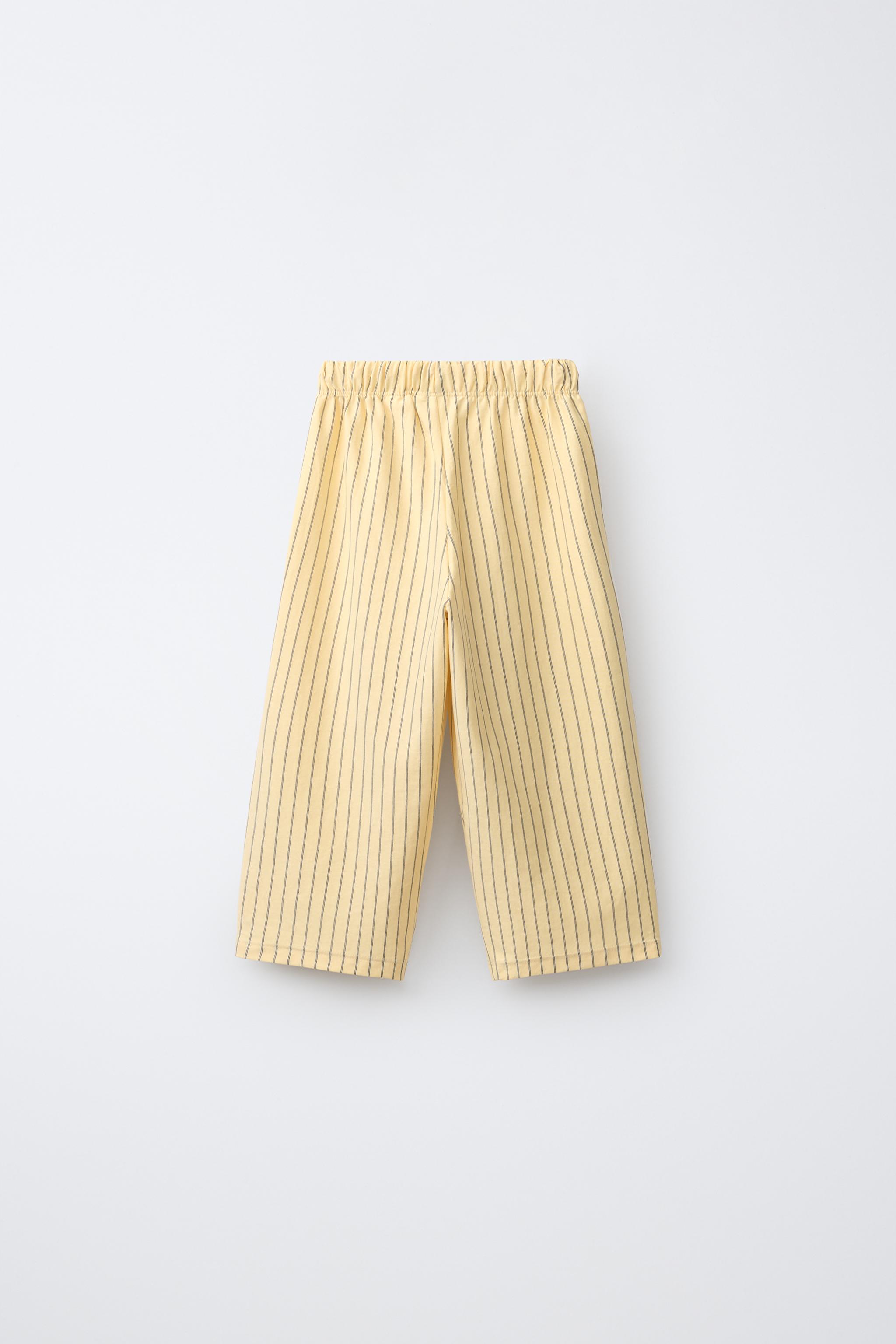 PANTALON DÉCONTRACTÉ À RAYURES