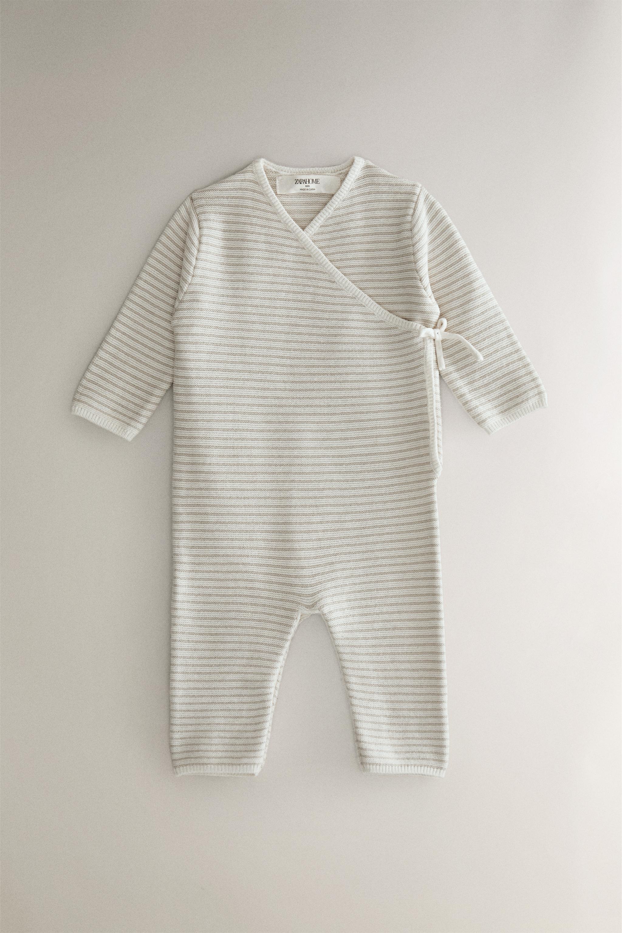 COTTON AND SILK BABY ROMPER