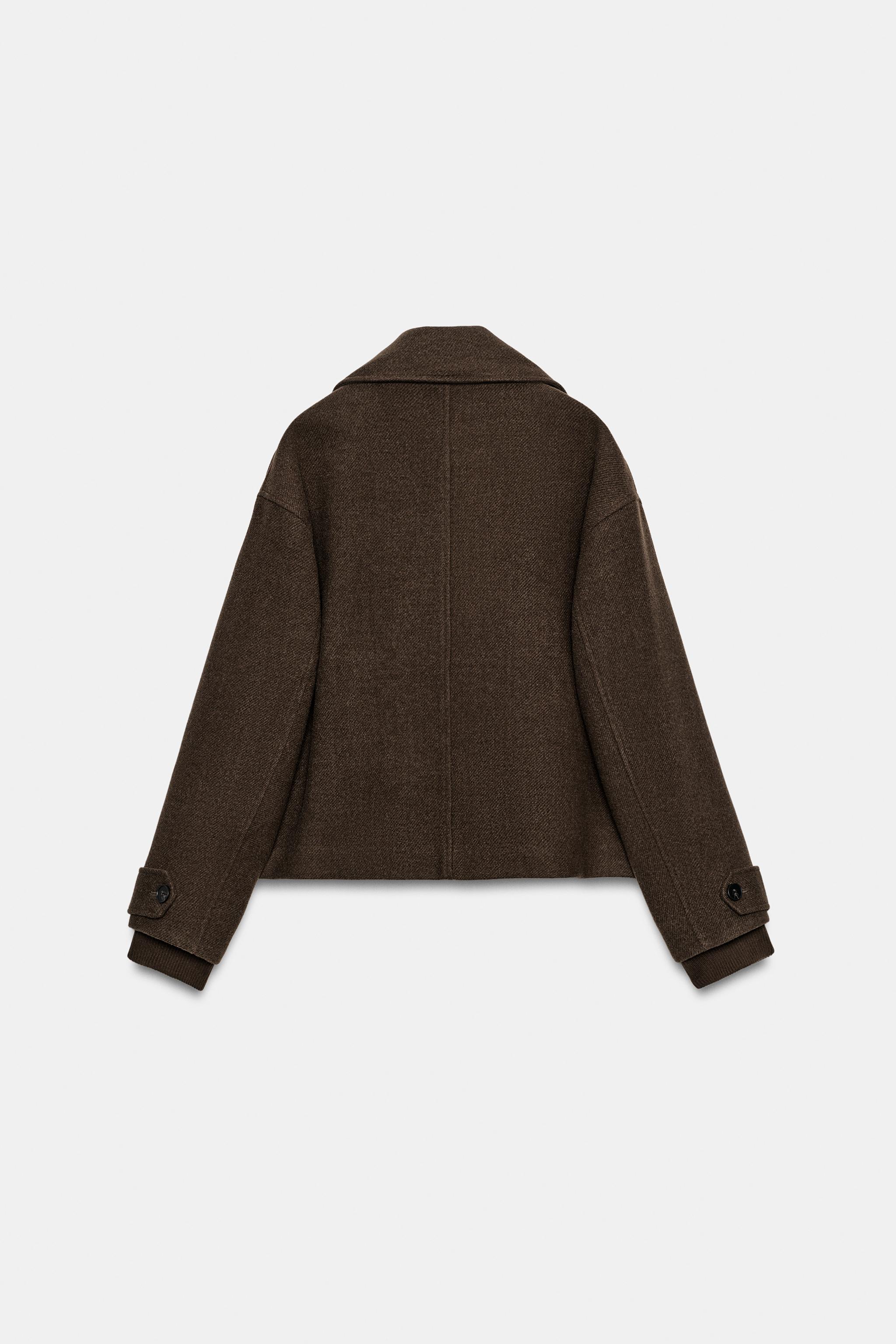 MANTEAU COURT CROISÉ SOFT